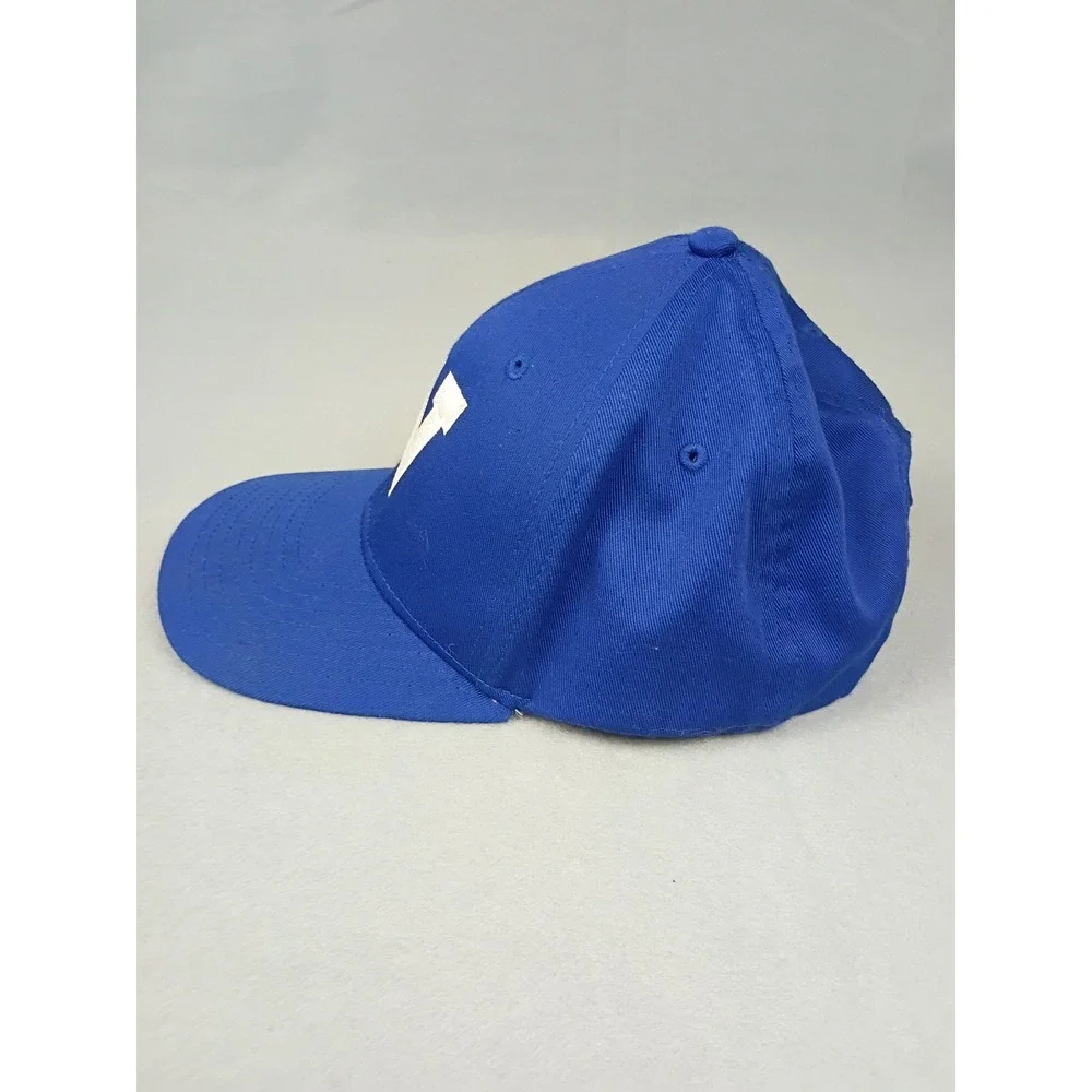 Zephyr The Z Hat Mens Blue Wool Blend W Logo Snapback Baseball Cap